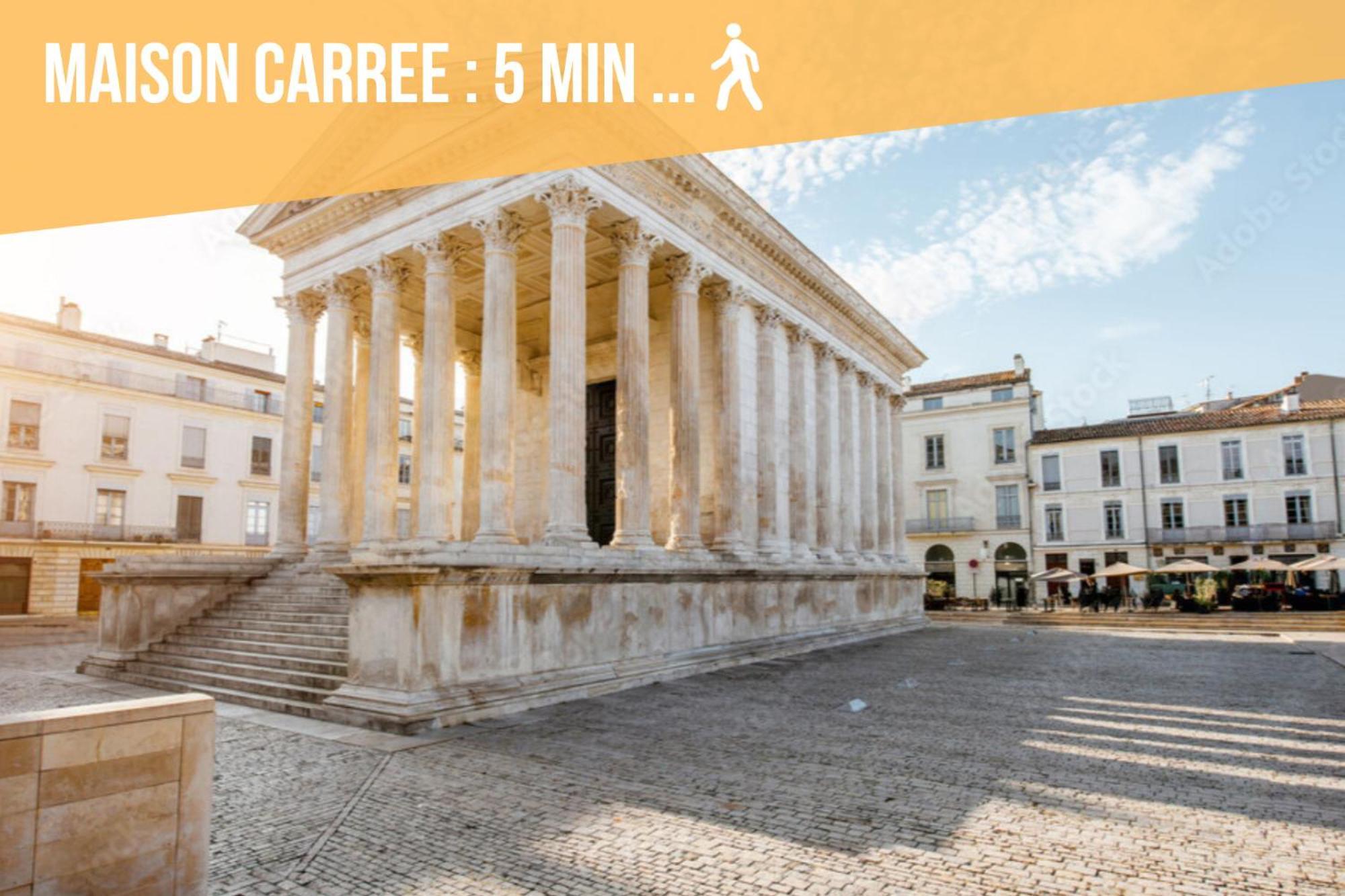 Le Vintage, Appart,Hotel Particulier, Centre Nimes Maisoncarreeconciergerie Buitenkant foto